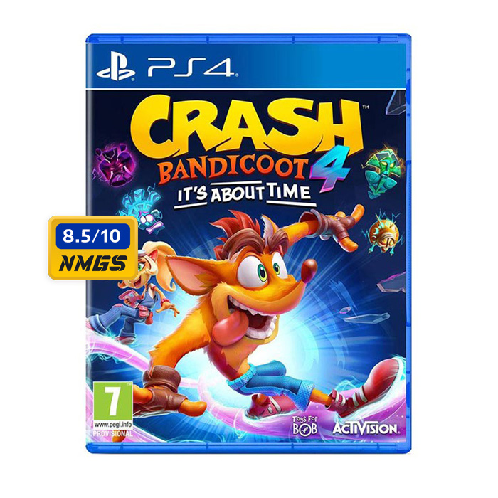 دیسک بازی Crash Bandicoot 4: Its About Time برای PS4-پلمپ اورجینال-ضمانت اصل بودن
