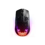 موس گیمینگ مشکی مدل SteelSeries Aerox 3