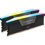 رم کامپیوتر کورسیر مدل Vengeance RGB فرکانس 6000 مگاهرتز DDR5 حافظه 32 گیگابایت