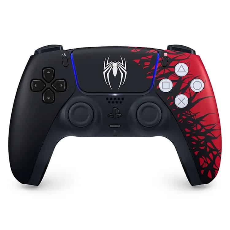 دسته PS5 طرح اسپایدرمن Spider Man مدل DualSense